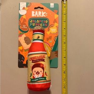 Bark Jalapeno Puppers Chihuahua Habanero Pupper Sauce Squeaker Dog Toy A…